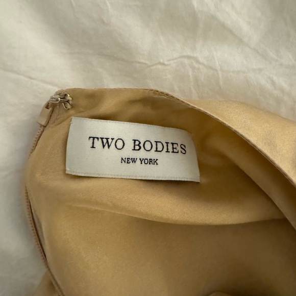 Two Bodies Izzy Dress in Champagne - Picture 5 of 5
